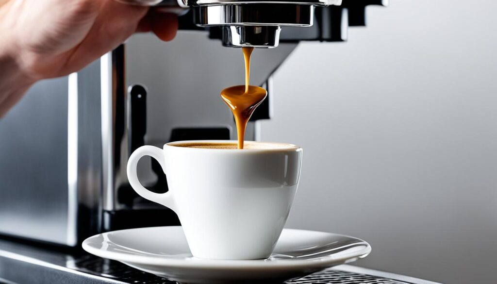 perfect espresso shot